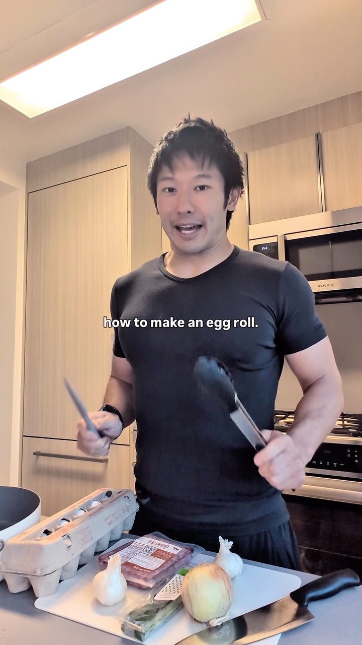 Instagram post by @mikejiang8 for EveryPlate. Caption reads: Follow me for more cooking....