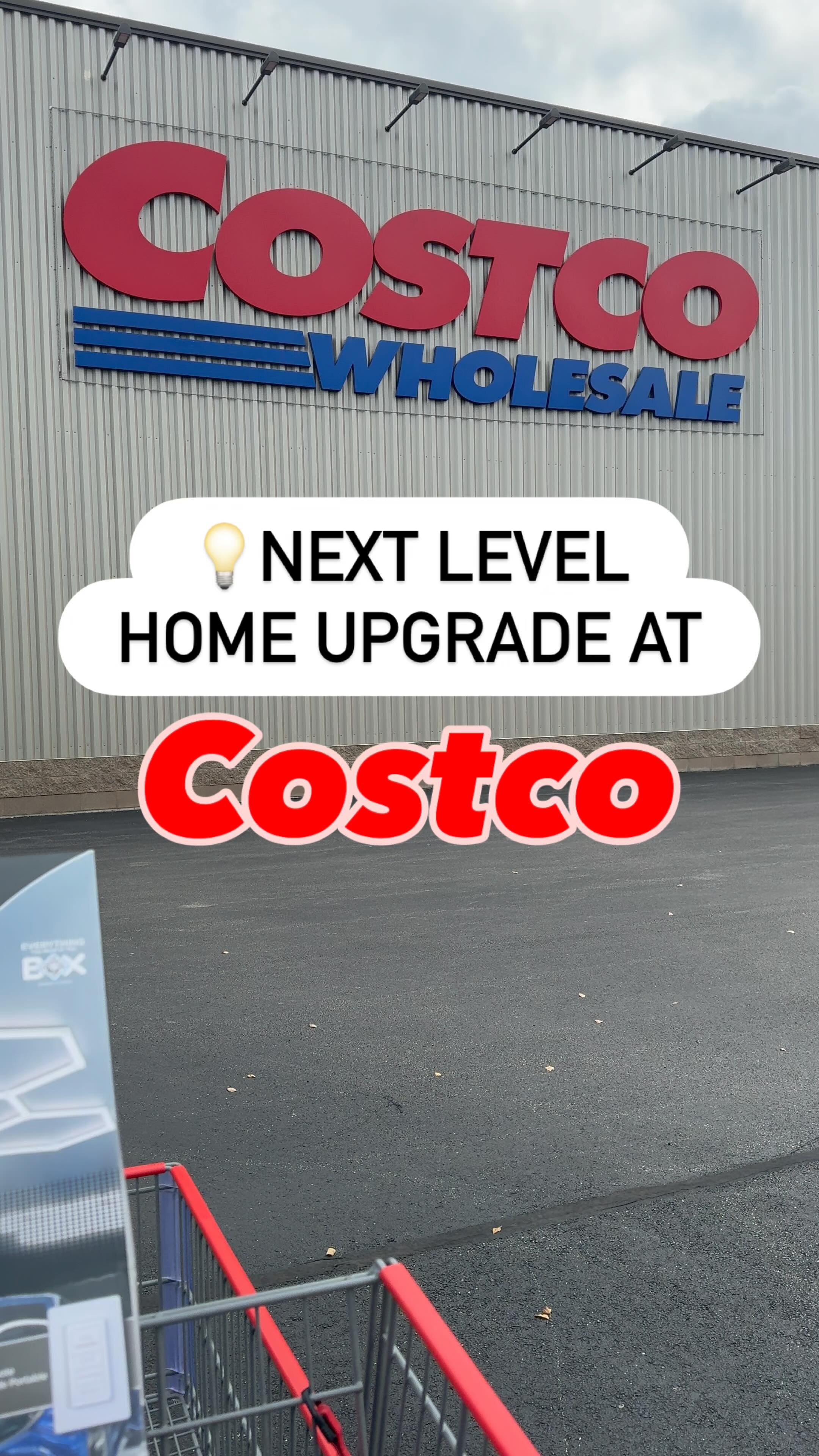 Instagram post by @discovering_costco for Enbrighten. Caption reads: ✨ Give your space the ultimate glow-up!....