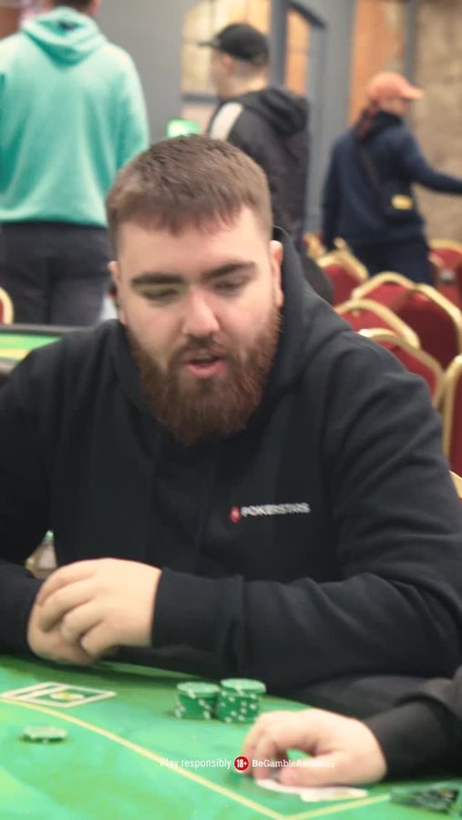 Instagram post by @randolphuk for PokerStars. Caption reads: Amazing week with @pokerstars for the....