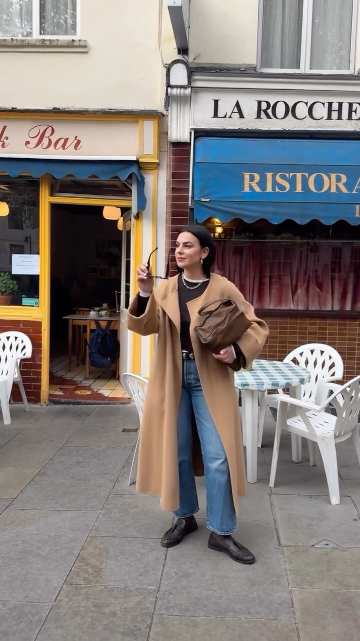 Instagram post by @claudia_berresford for Zadig&Voltaire. Caption reads: Let’s break down why this basic outfit works -....