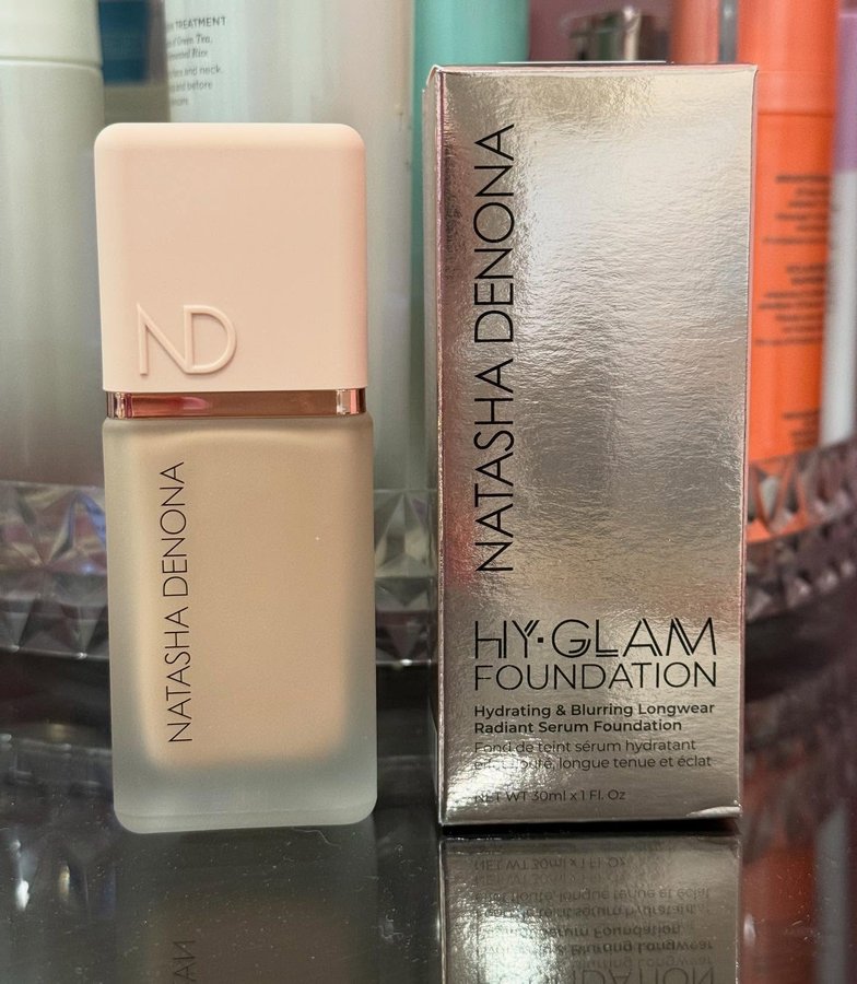 Instagram post by @mandygbeauty for BzzAgent. Caption reads: [...] to me by @natashadenonabeauty and @bzzagent....