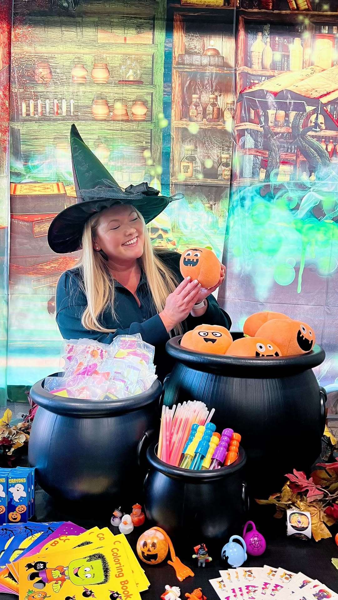 Instagram post by @be_there_in_a_prosecco for Oriental Trading. Caption reads: 🎃👻 Say boo to sugar overload! 👻🎃

#OTCPartner....