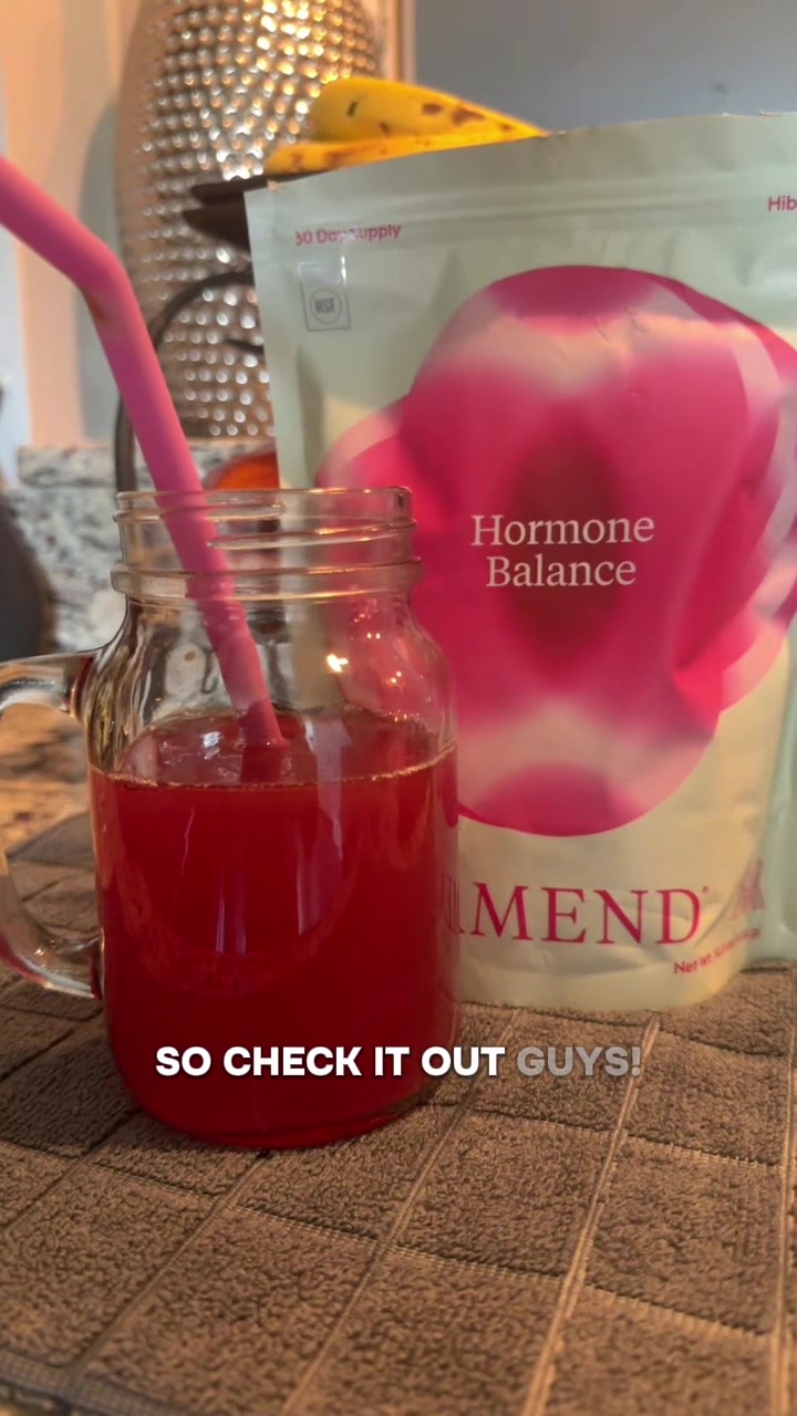 TikTok post by @alexachristine299 for Milamend. Caption reads: Hormone balance - milamend 🌺@Milamend....