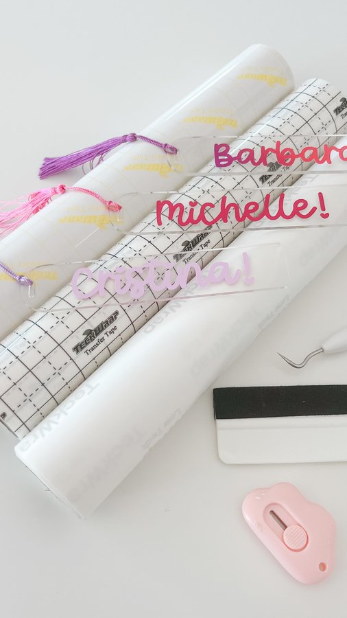 Instagram post by @sincerely.barbie for TeckWrapcraft. Caption reads: ✨ Let’s talk transfer tapes!
When choosing one,....