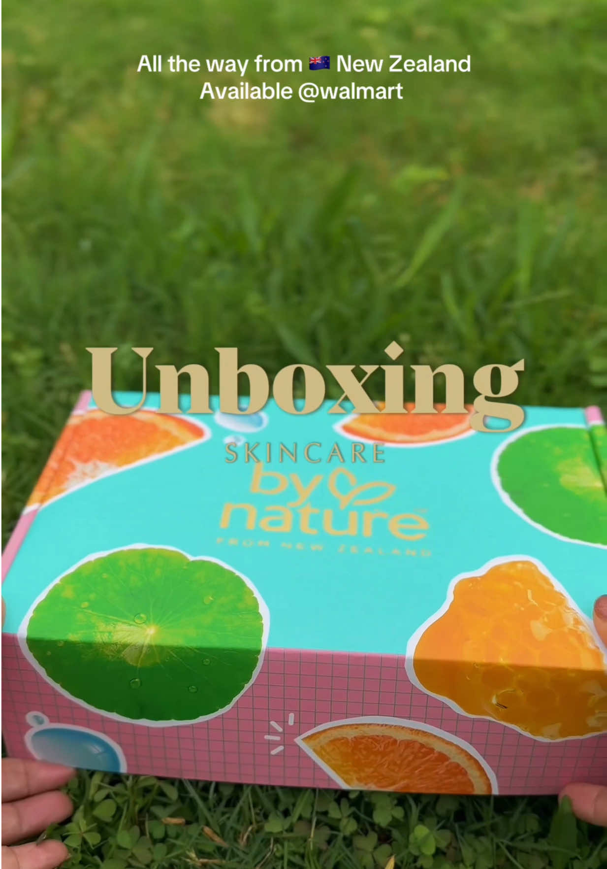 TikTok post by @zne506 for bynatureskincare. Caption reads: [...] link: #bynatureambassador #gifted....