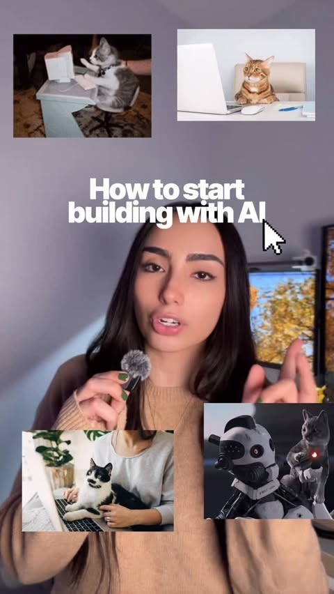 Instagram post by @pikacodes for OpenAI. Caption reads: [...] on - it’s easier than you think 🙂‍↕️....