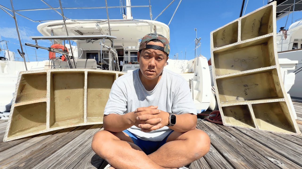 YouTube post by @david_shih for Battle Born Batteries. Caption reads: I Spent $102,000 On Projects I Never Finished.