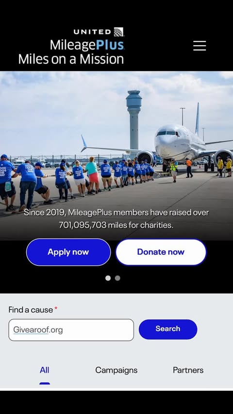 Instagram post by @cbinsiliconvalley for United Airlines. Caption reads: “Partnering with @United Airlines Miles on a....