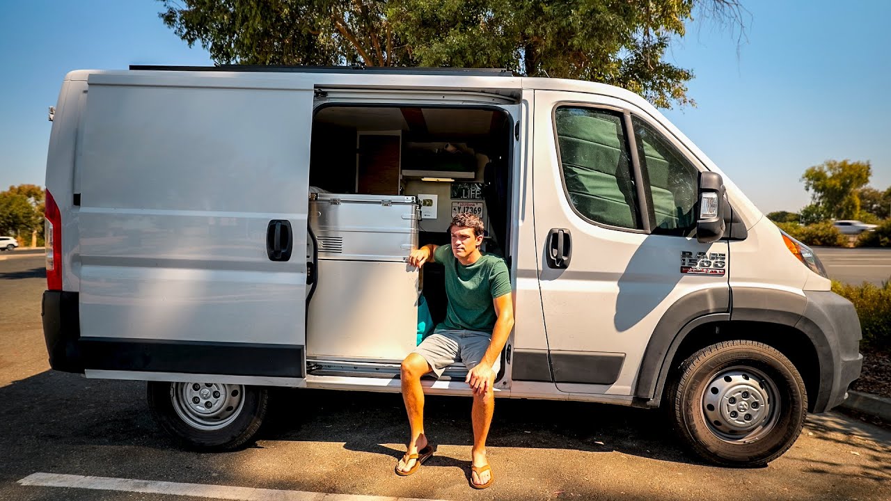 YouTube post by @ElementLife for Soundstripe. Caption reads: What Van Life Alone Is Actually Like.