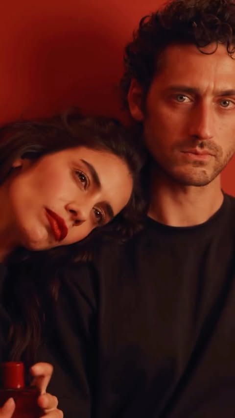 Instagram post by @carlos_ferra for Zadig&Voltaire. Caption reads: [...] Him! Red Hot: the iconic duo is back....