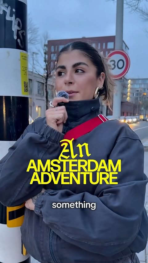 Instagram post by @camamblo for Tripadvisor. Caption reads: [...] boat tour in Amsterdam I found on....