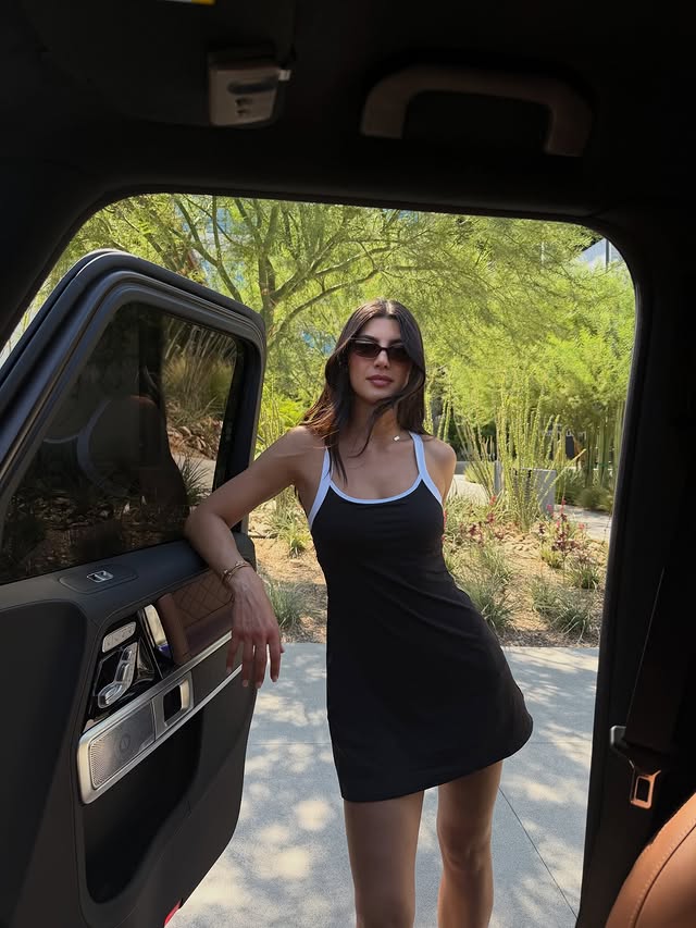 Instagram post by @mananamariee for ATHLETA. Caption reads: @athleta passenger princess #AthletaPartner.