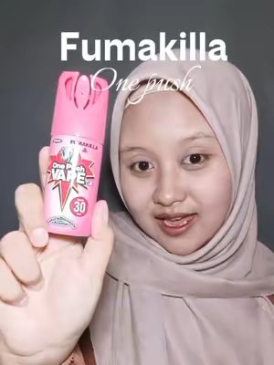 TikTok post by @zalfaaray for Fumakilla. Caption reads: Bye bye nyamuk, saatnya nikmati malam tanpa....