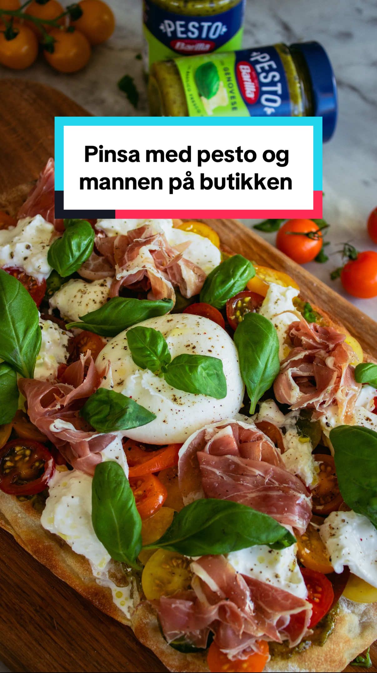 TikTok post by @ellenaabol for Barilla. Caption reads: Annonse @barilla 💛 Små ting blir ofte til store....
