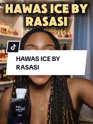 TikTok post by @literallysame_66 for Intense Oud. Caption reads: [...] Hawas Ice Glazer lmao 🤣 🤤🤤🤪🤪🤪 @Intense....