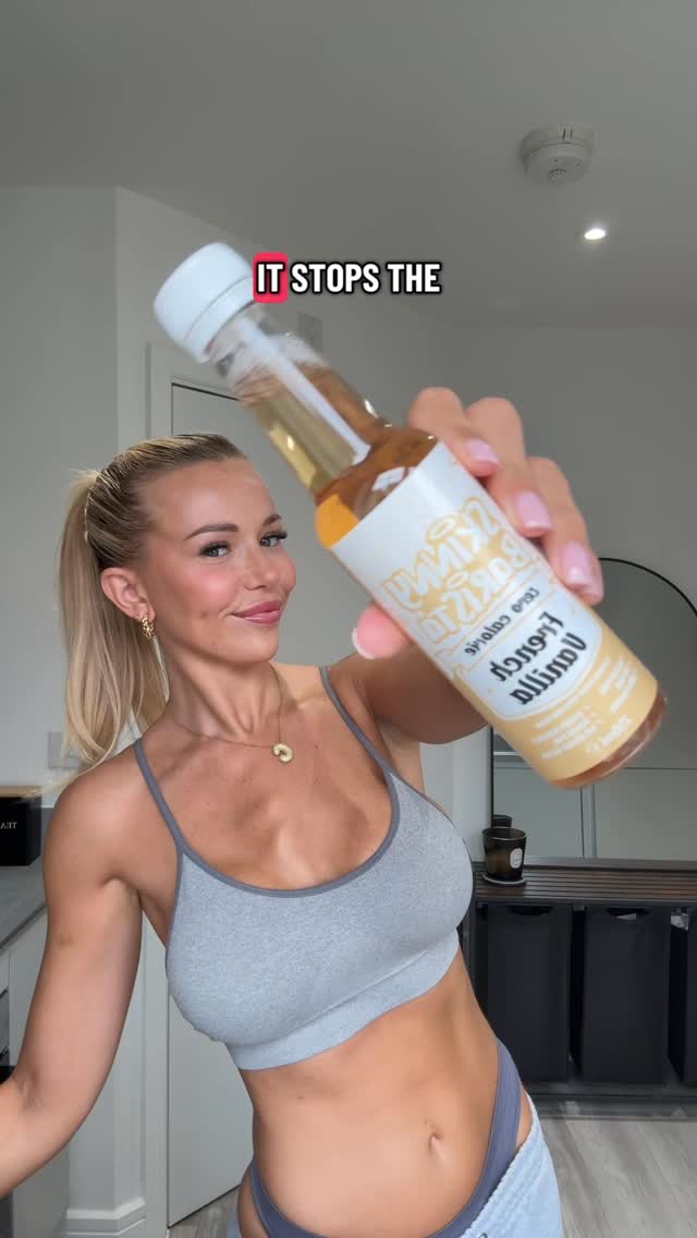 Instagram post by @caseyswann for The Skinny Food Co. Caption reads: ✨ Sweeten up your coffee game! ✨
Our 250ml coffee....