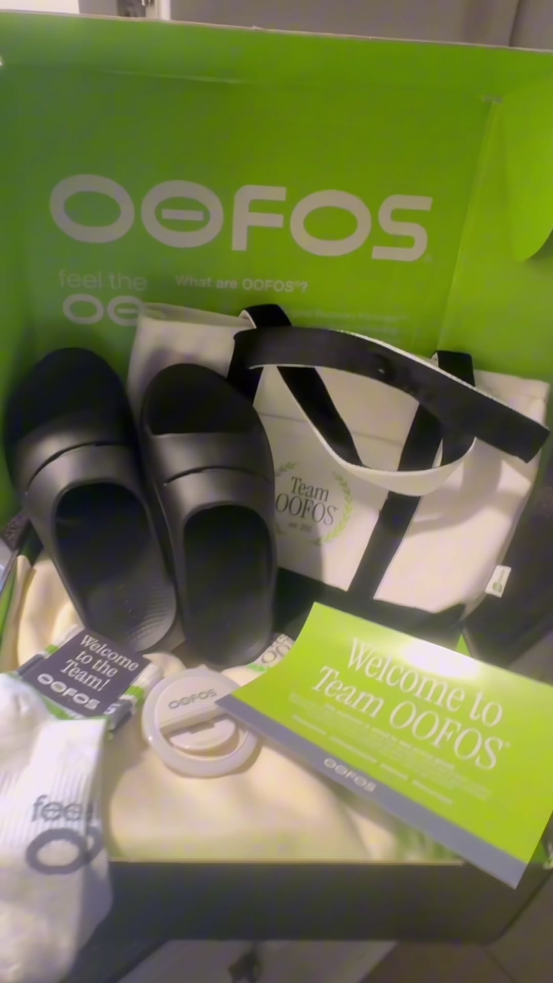 TikTok post by @jailahcori for Her Campus. Caption reads: [...] the comfiest surprise 👀✨ Thank you....