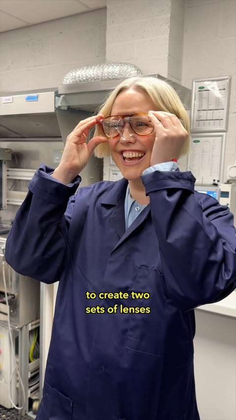 Instagram post by @alexandra.stedman for Specsavers. Caption reads: [...] and goggles to tint my own lenses at....
