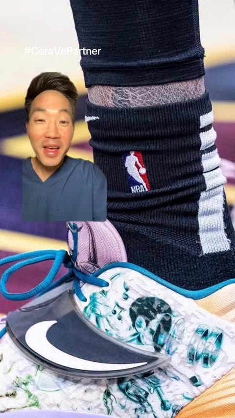 Instagram post by @dr.david.kim for CeraVe. Caption reads: [...] like a derm?! With the one and only, @cerave....