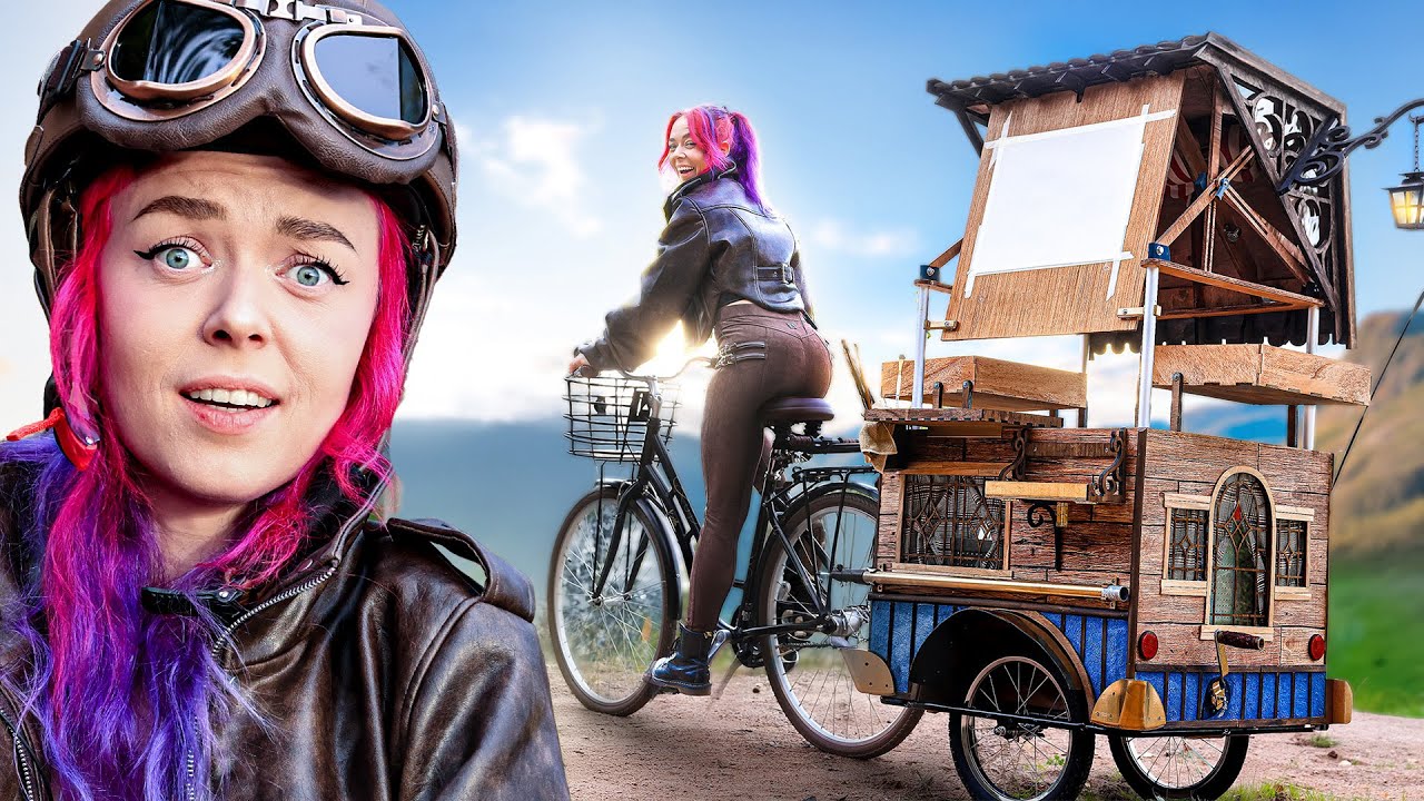 YouTube post by @Nerdforge for Grammarly. Caption reads: I Built the ULTIMATE Mobile Painting Studio.