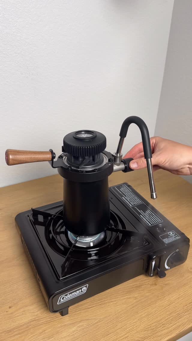 Instagram post by @ryantagcoffee for Flair Espresso. Caption reads: [...] using the Flair Wizard #flairpartner....