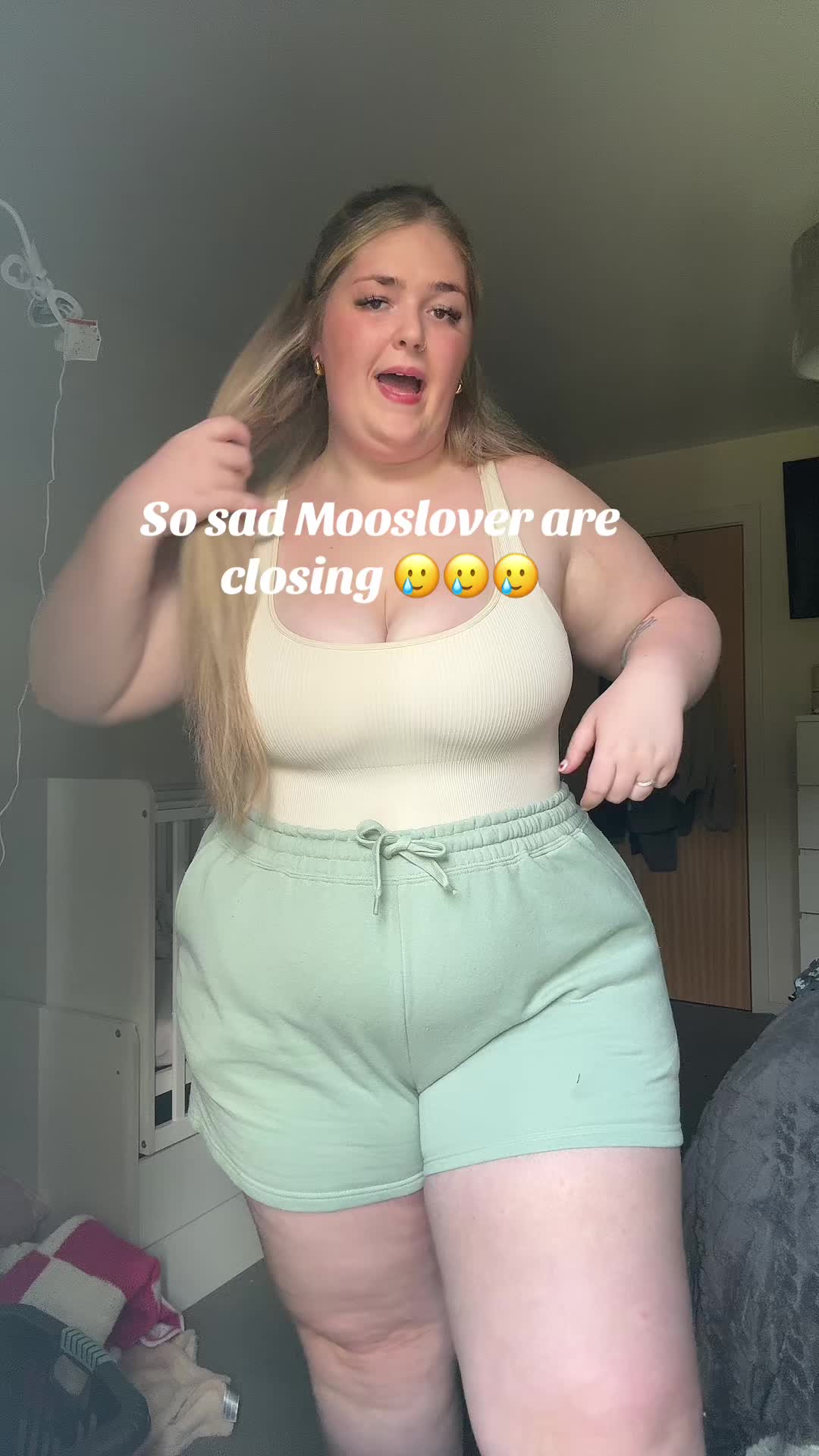 TikTok post by @stephhayward1 for MOOSLOVER. Caption reads: @MOOSLOVER always be a wardrobe staple !!!  [...].
