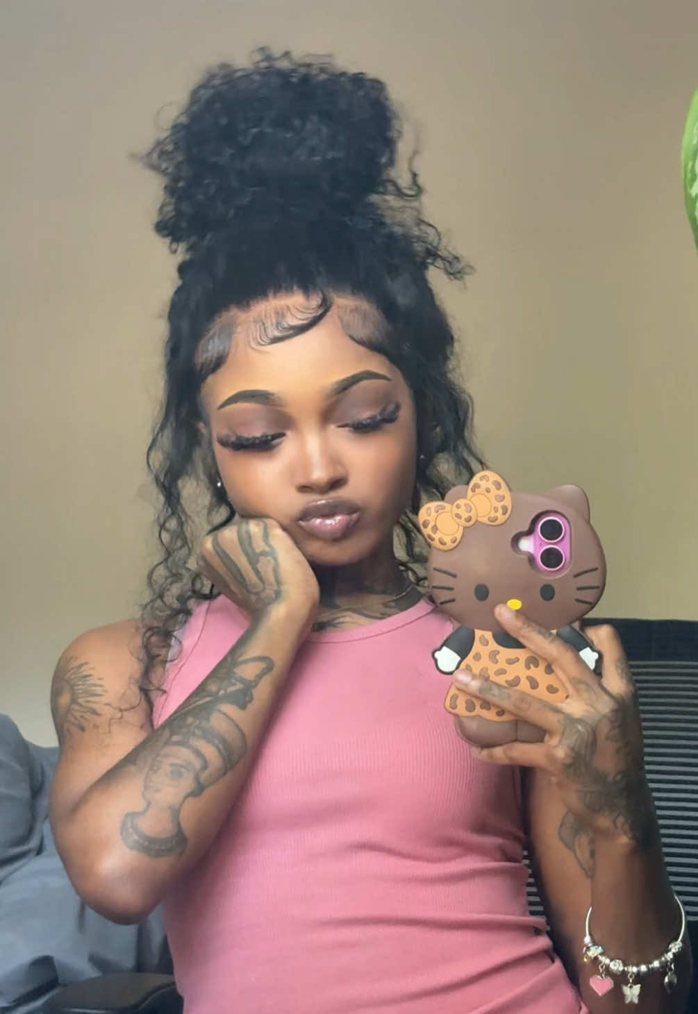 TikTok post by @iamcaribbeandoll for Ashimary Hair. Caption reads: @Ashimary @Ashimaryhairwigs.