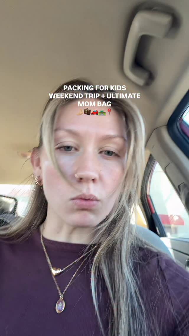 Instagram post by @brie_matthews for CALPAK. Caption reads: Packing for a weekend trip using @calpak’s....