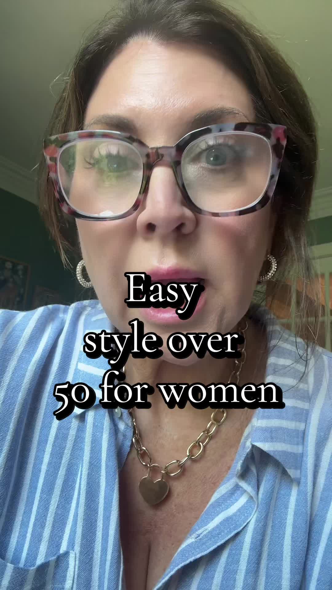 TikTok post by @sharalea_unfiltered for Showitty. Caption reads: [...] everyday look. Style has no age limit.....