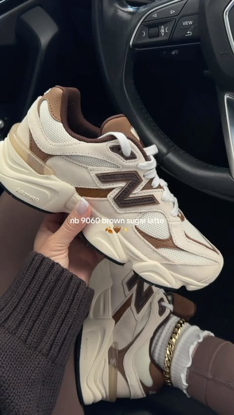 Instagram post by @carmen.dalilaa for New Balance. Caption reads: the only sneakers you need this fall....