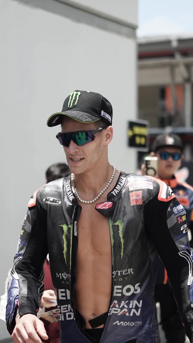 Instagram post by @yamahafriends_ntb for Yamaha Motor. Caption reads: Fabio, F nya apa? FANTASTIC....