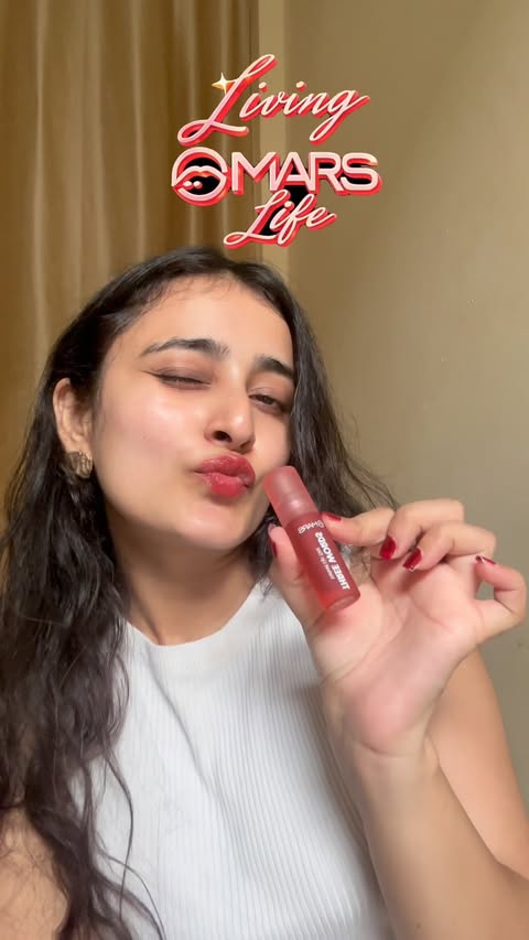 Instagram post by @ishikagoel5663 for MARS Cosmetics. Caption reads: Life is full of pressure, deadlines,....