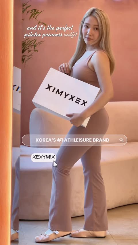 Instagram post by @kharamaki for XEXYMIX. Caption reads: [...] brand just landed in the PH 🇰🇷....