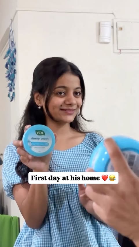 Instagram post by @vidya_being_vidya for Joy Personal Care. Caption reads: Tag your Navra bf😂😂 Aajch tumcha hydration la....