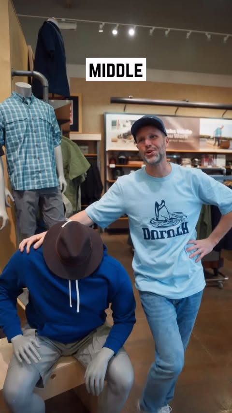 Instagram post by @tj_therrien for Duluth Trading Company. Caption reads: [...] the boys are wearing is from....