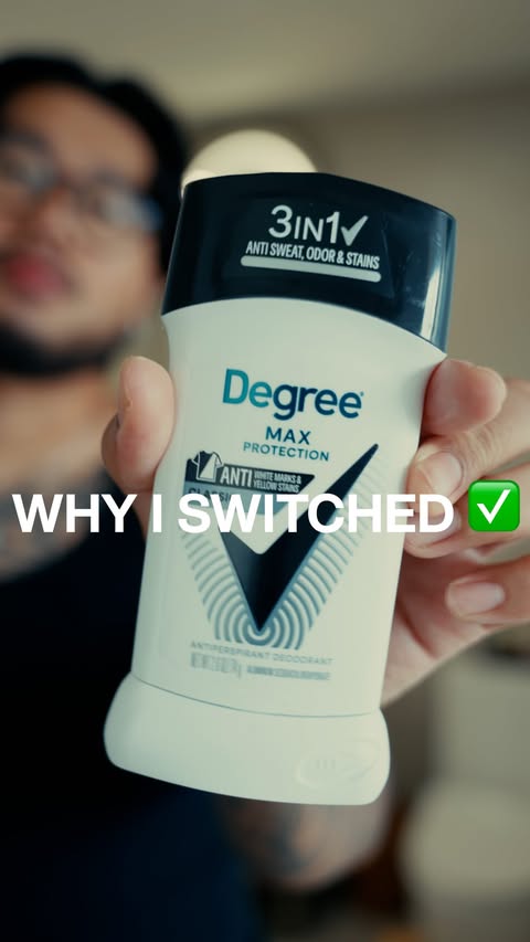 Instagram post by @brandon.win for Degree. Caption reads: #DegreePartner Dry pits. Clean fits. Degree Max....
