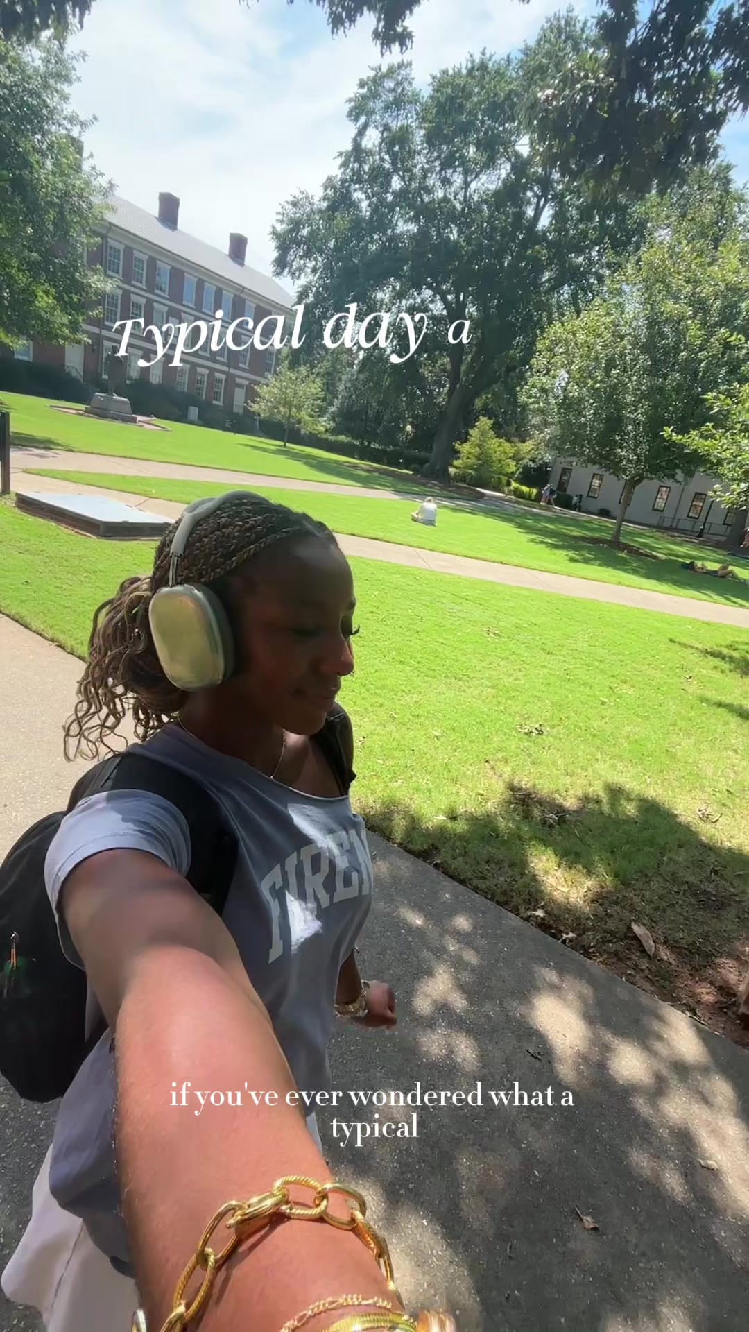 TikTok post by @chichis.diaryyy for Chegg. Caption reads: typical day at UGA🐶 @Chegg #CheggCreator #ad....