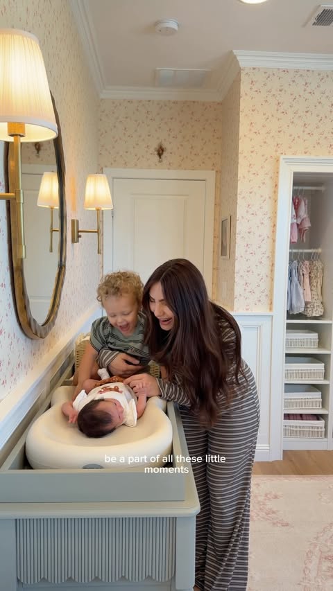Instagram post by @kristinaquintana for Huggies. Caption reads: [...] sweeter than these newborn days with....