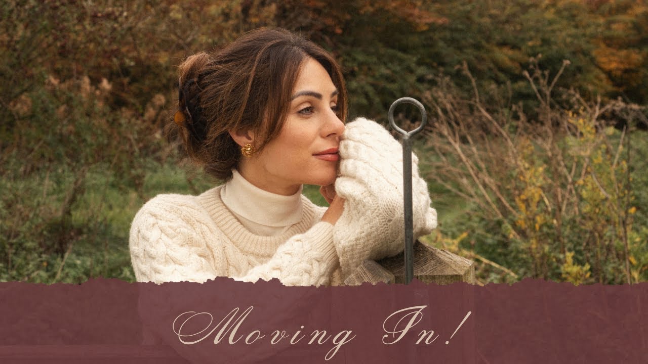 YouTube post by @lydiamillen for beaufortandblake. Caption reads: MOVING IN | AUTUMN HOME, ORGANISATION & FASHION....