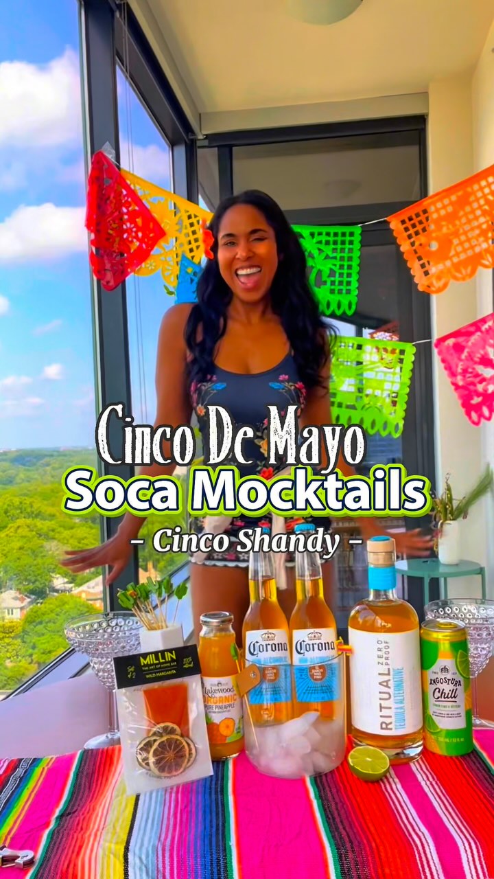 Instagram post by @kristeltiffanys for Corona USA. Caption reads: Happy Cinco de Mayo Weekend!! Today’s Soca....