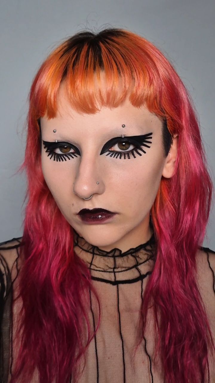 Instagram post by @nonaa_mua for NYX Cosmetics. Caption reads: With pfw coming soon, I wanted to recreate some of....