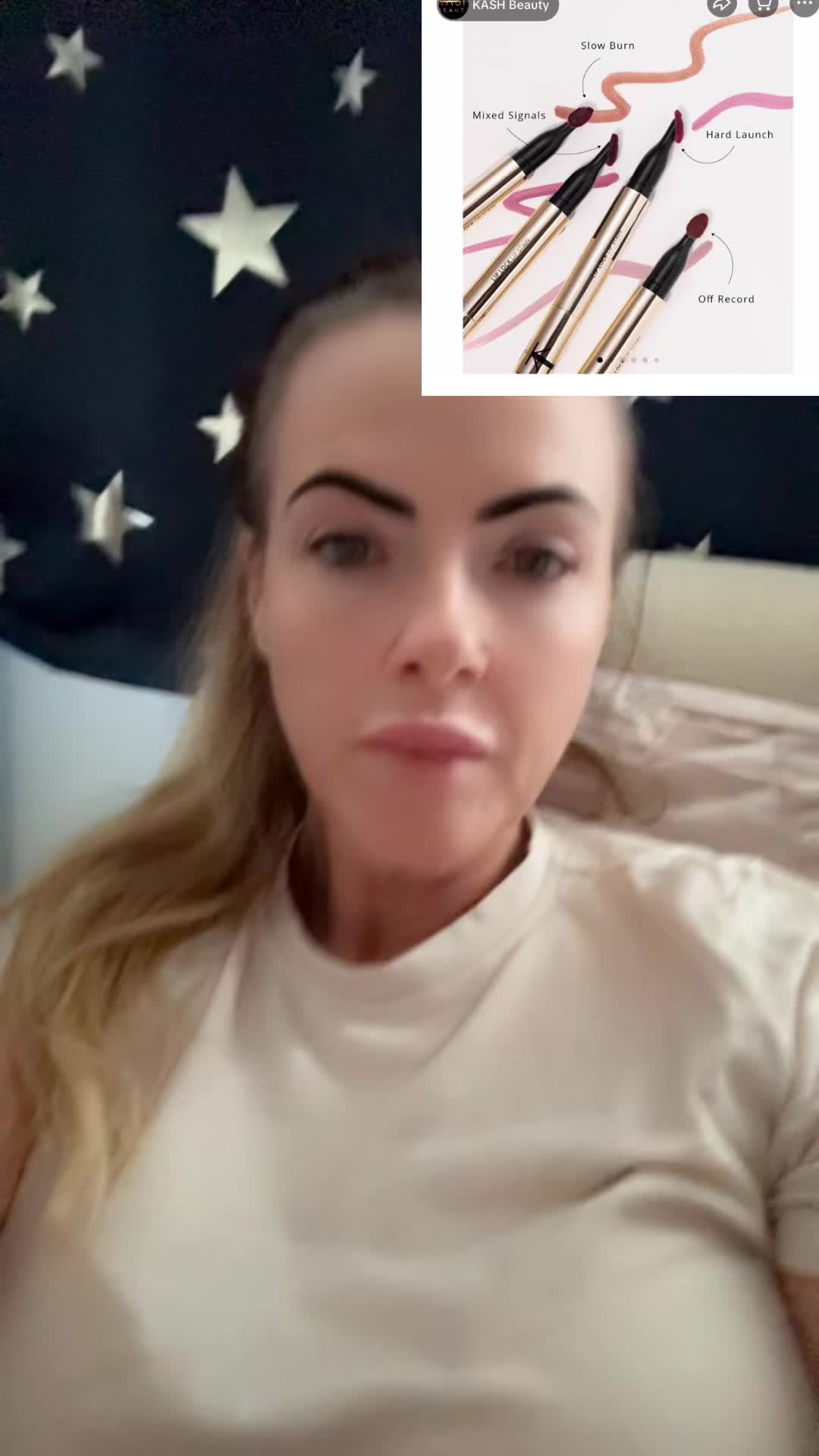 TikTok post by @whoismoira for Kash Beauty. Caption reads: [...] seen someone with vouchers get the @KASH....