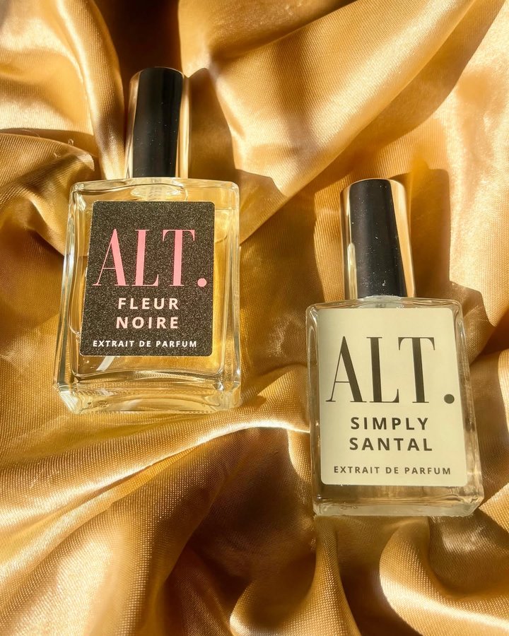 Instagram post by @lifestyle_of_soma for ALT. Fragrances. Caption reads: ✨ First Post of 2025: Perfume Edition! ✨

Starting....