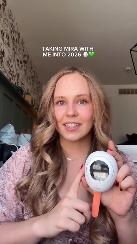 Instagram post by @sheridan.rossi for Mira Fertility. Caption reads: [...] birth! I’m so excited to be using....