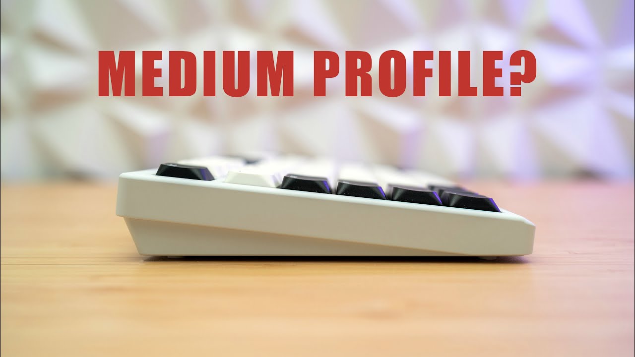 YouTube post by @Keybored for Chilkey. Caption reads: Even Keyboards are Going "Hybrid?".