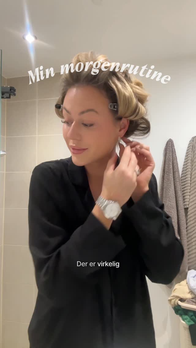 Instagram post by @amandapalmn for Batiste. Caption reads: Morgenrutinen for tiden, beauty-tips & en snak om....