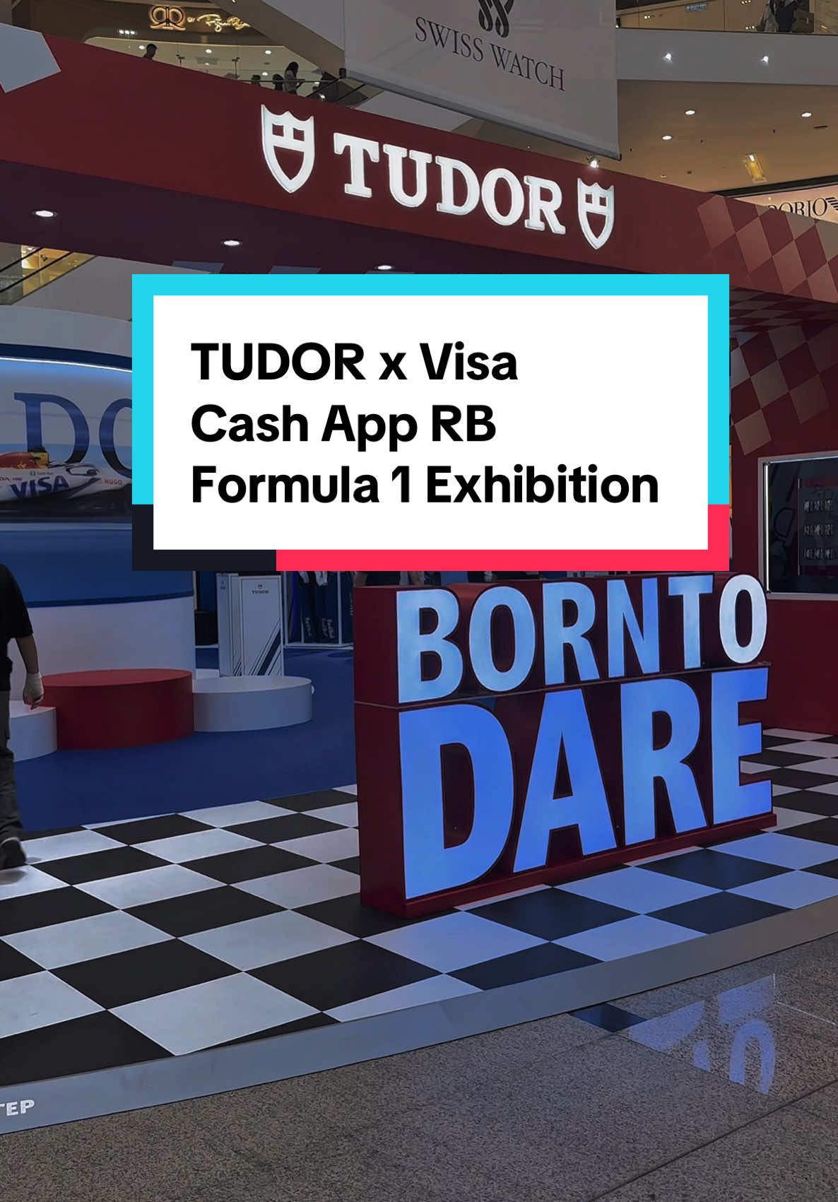 TikTok post by @ikainkualalumpur for Tudor Watch. Caption reads: Swiss Watch and TUDOR recently partnered to bring....