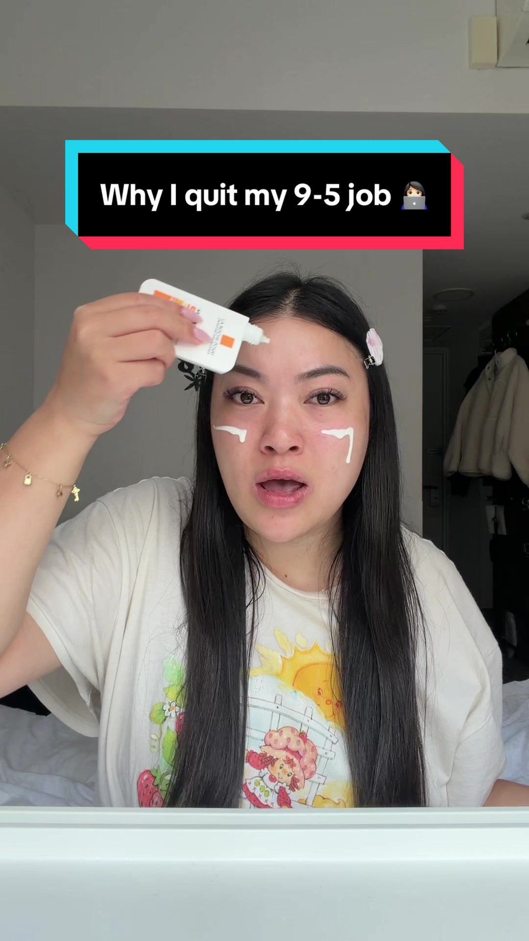 TikTok post by @biteswithlily for Thayers. Caption reads: [...] creator 👩🏻‍💻💗 @La Roche-Posay @Lancôme....