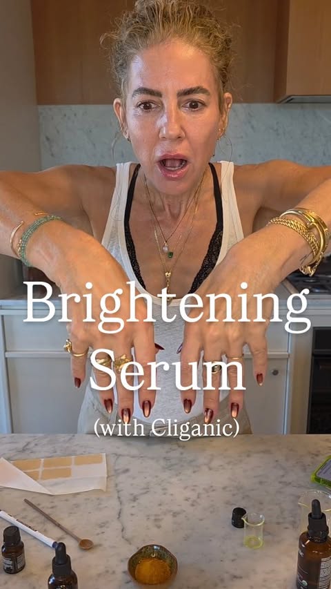 Instagram post by @dewyfacedbitch for Cliganic. Caption reads: Is your skin feeling dull? We have a solution, and....