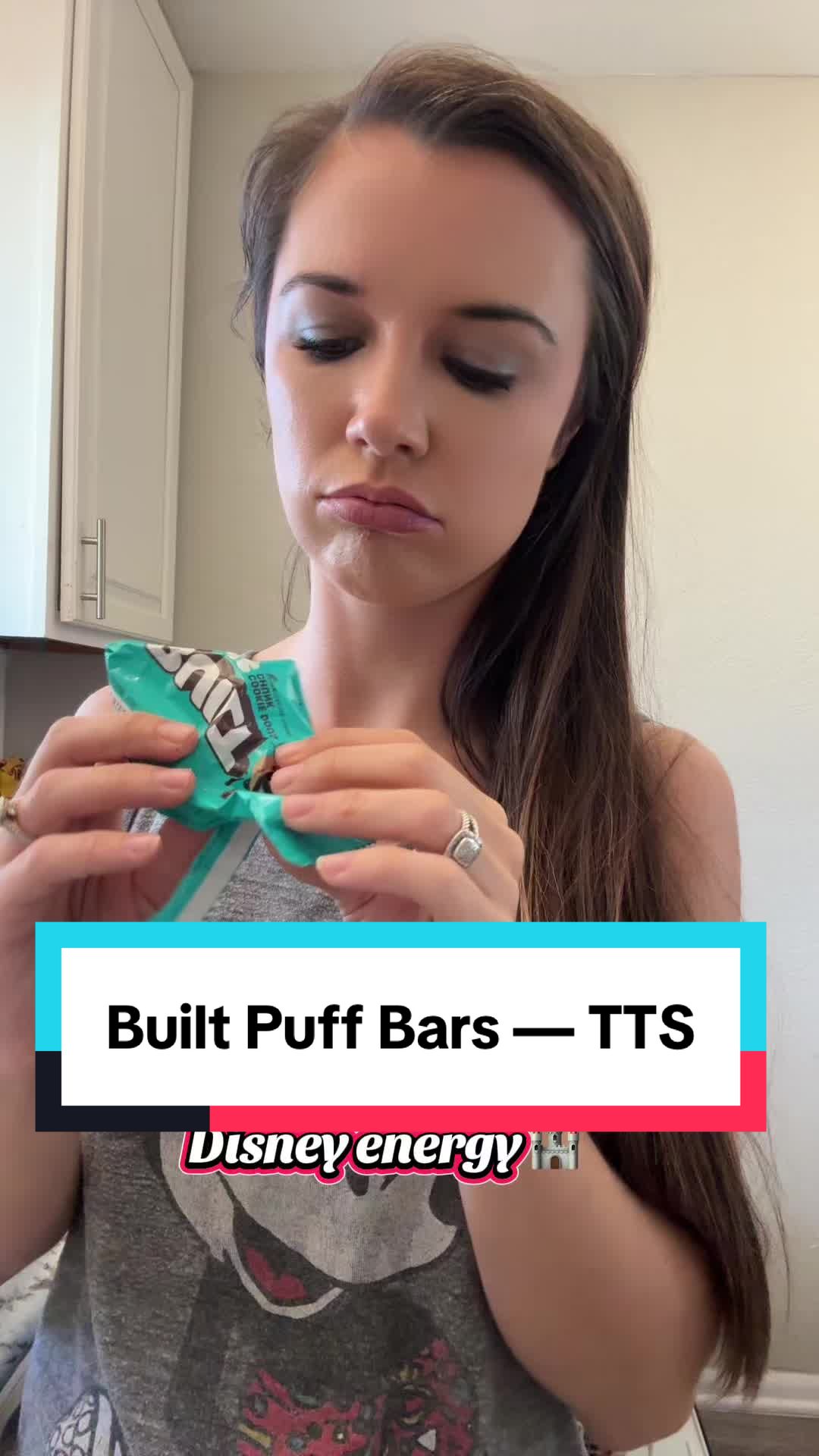 TikTok post by @magicalmamaunleashed for BUILT Bar. Caption reads: [...] and pure main-character energy 🏰 #builtbar....